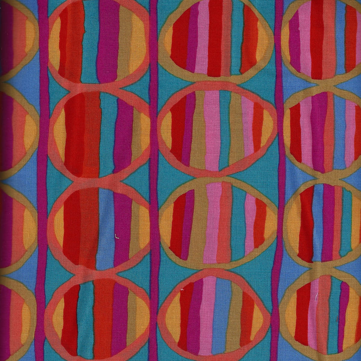 KF/ HEAT WAVE TURQUOISE- Kaffe Fassett