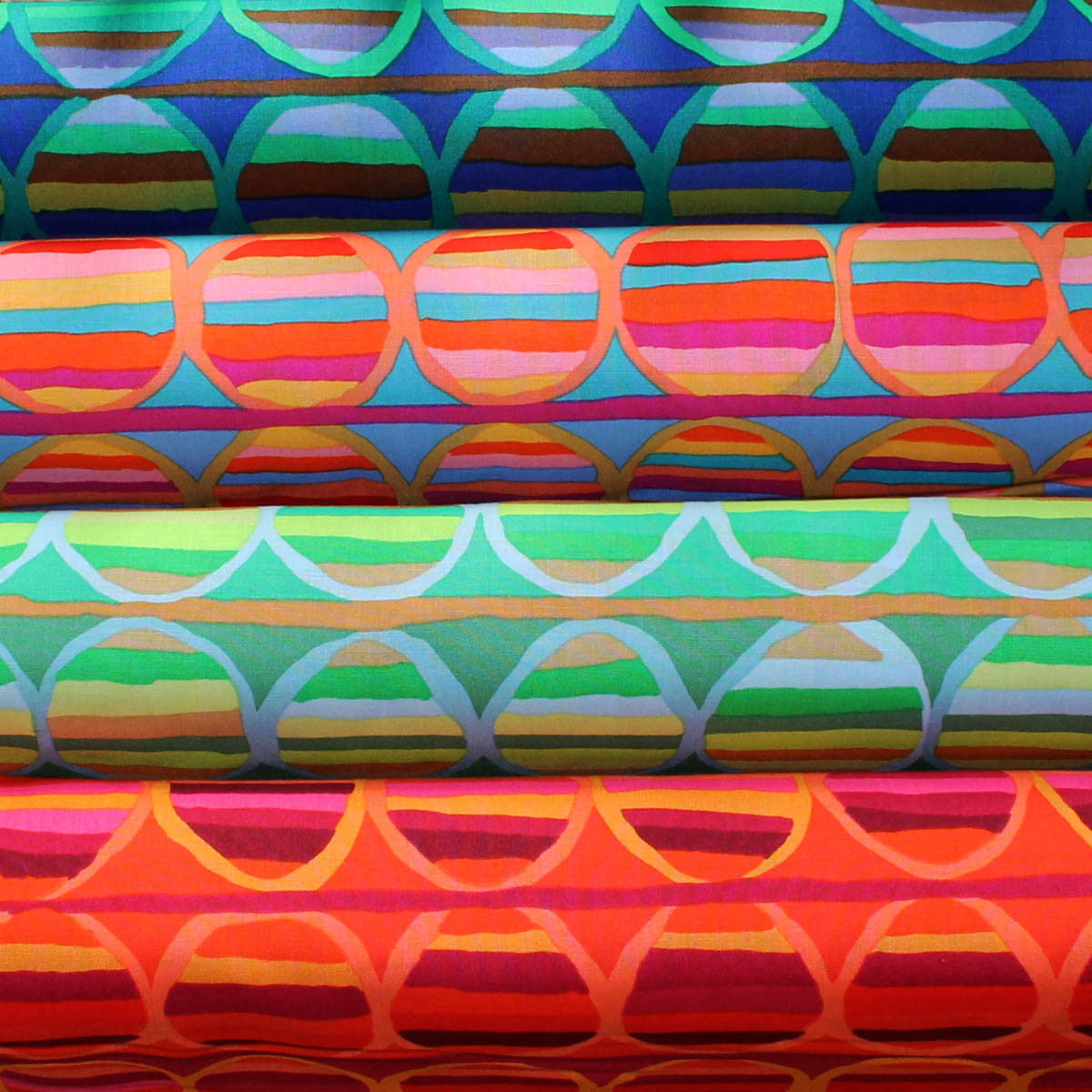 KF/ HEAT WAVE TURQUOISE- Kaffe Fassett