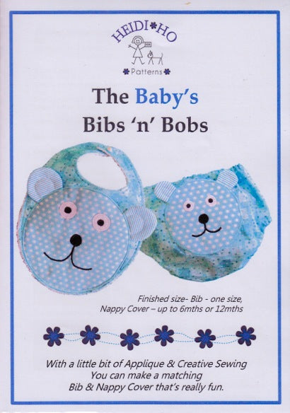 The Baby's Bibs 'n Bobs - Pattern - by Australian Designer Heidi Ho Patterns