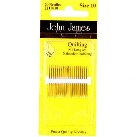 HAND NEEDLES - QUILTING (Mi-Longues)  by John James