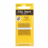 HAND NEEDLES - SHARPS - by John James