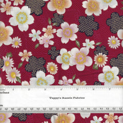 KOGANE BLOSSOMS RED #1 - Sevenberry Japan