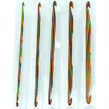 KnitPro 20730 SYMFONIE WOOD CROCHET HOOK SET of 5 (Double Ended)