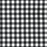 RK/ Kitchen Window Wovens - B&W Checks