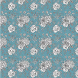D/CL Devonstone 100% Cotton Lawn  - Blue - 145cm Width - #DV3536