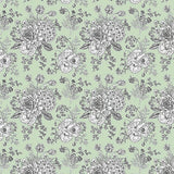D/CL Devonstone 100% Cotton Lawn  - Light Green - 145cm Width - #DV3532