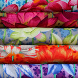 KF/ LEOPARD LOTUS GREY- Kaffe Fassett