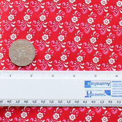 EB/FC MINI FLOWERS Red/Yellow/Pink - Flower Child Collection by Rosalie Quinlan