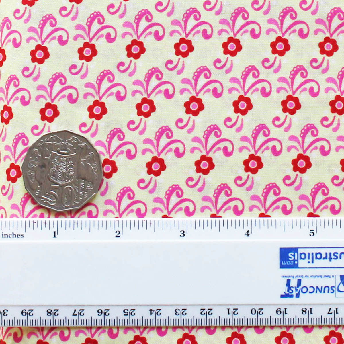 EB/FC MINI FLOWERS Yellow/Pink/Red - Flower Child Collection by Rosalie Quinlan