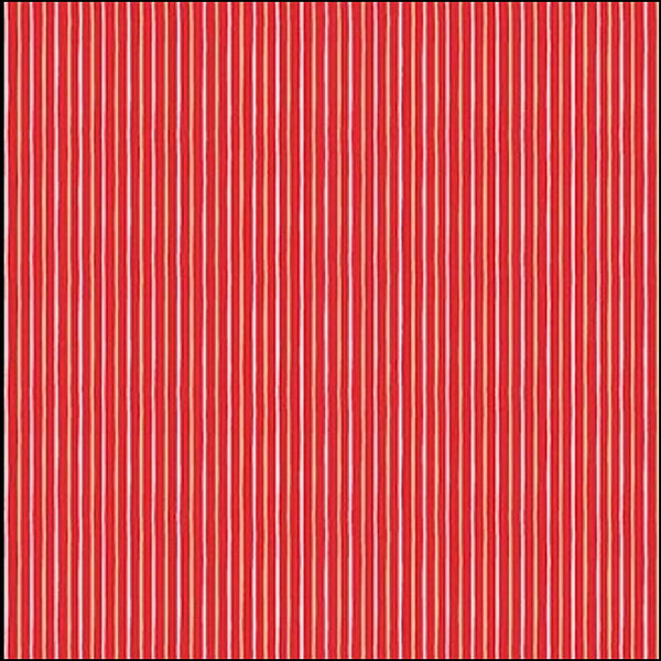 RED STRIPE - SCANDI CHRISTMAS 2022 - 100% Cotton - by Makower UK
