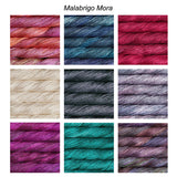 MORA - 100% Mulberry Silk 50g/205m(225 yds)/Fingering (2ply)CHOOSE COLOUR