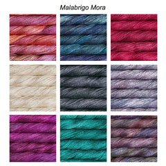 MORA - 100% Mulberry Silk 50g/205m(225 yds)/Fingering (2ply)CHOOSE COLOUR