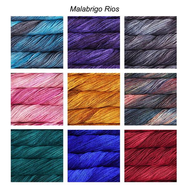 RIOS  - 100% Superwash Merino 100g/192m(210yds) DK/Lt Worsted/8ply CHOOSE COLOUR