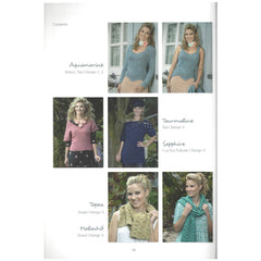 NORO JEWELS - 10 knitting designs - by Claudia Wersing