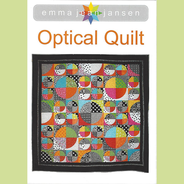 OPTICAL QUILT -  Quilt Pattern - by Australian Designer Emma Jean Jansen