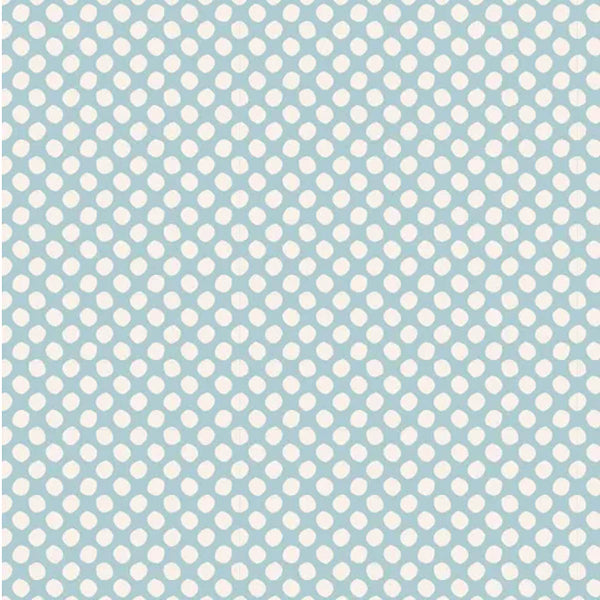 Tilda Basics - Classic - Paint Dot - Light Blue