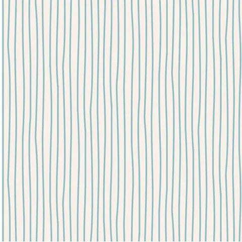 Tilda Basics - Classic - Pen Stripe - Light Blue