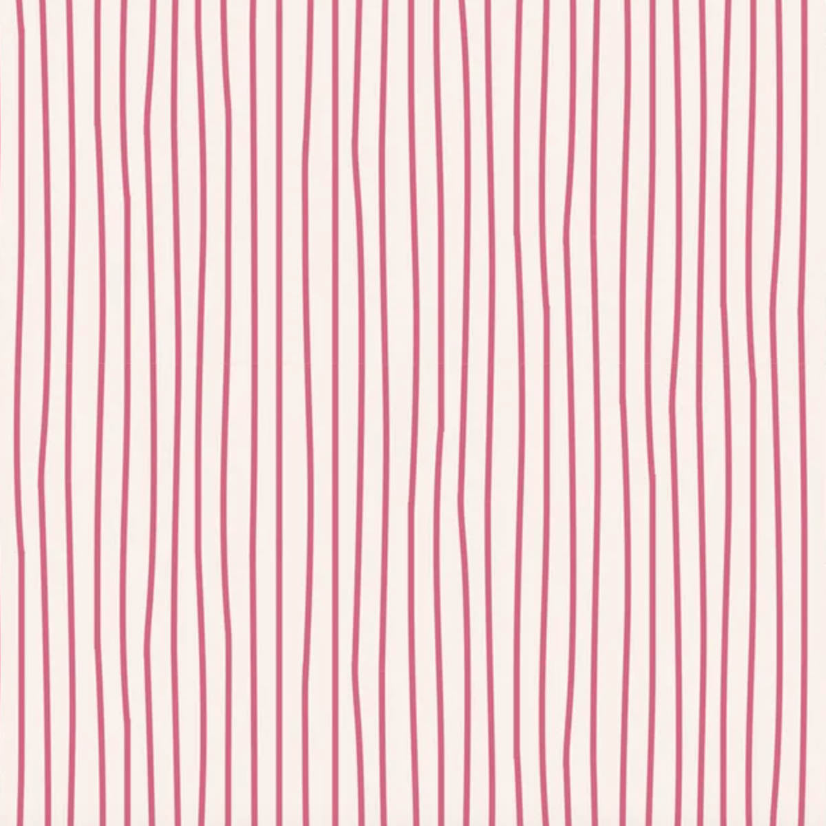 Tilda Basics - Pen Stripe - Pink