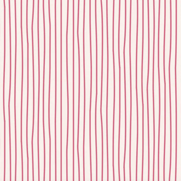 Tilda Basics - Pen Stripe - Pink