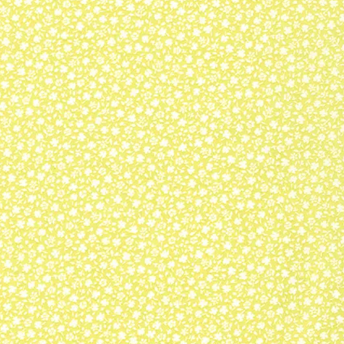 RK/ Robert Kaufman - Petite Lawn Yellow - (Small Print)