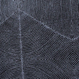 PLUM SEEDS BLACK by Aboriginal Artist  KATHLEEN PITJARA