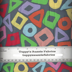 KF/ PUZZLE GREY- Kaffe Fassett