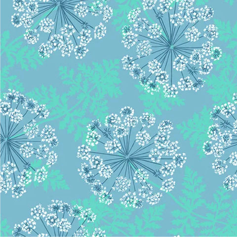 A/ Flora & Fauna QUEEN ANNE'S LACE BLUE