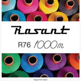 RASANT 120 R76 THREAD 1000m (1094yd) 42w Cotton/Poly Core (choose colour)