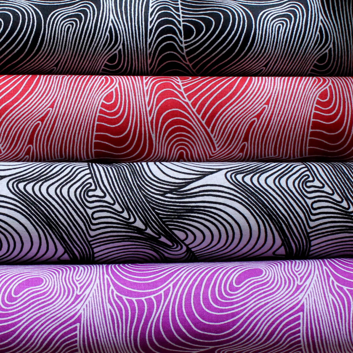 RIVER DREAMING PURPLE by Australian Aboriginal Artist BARBARA EGAN