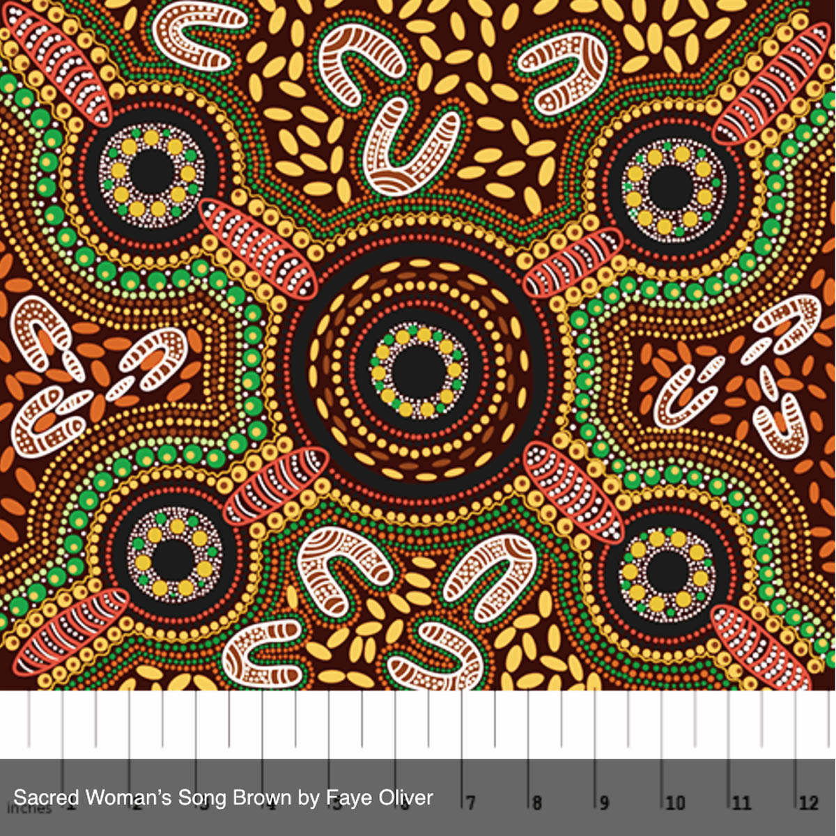 SACRED WOMENS SONG  BROWN** by Artist Faye Oliver