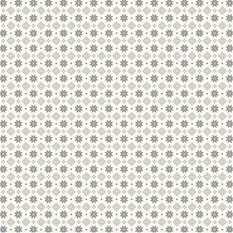STARS & DIAMONDS - Scandi Christmas 2022 - 100% Cotton - by Makower UK