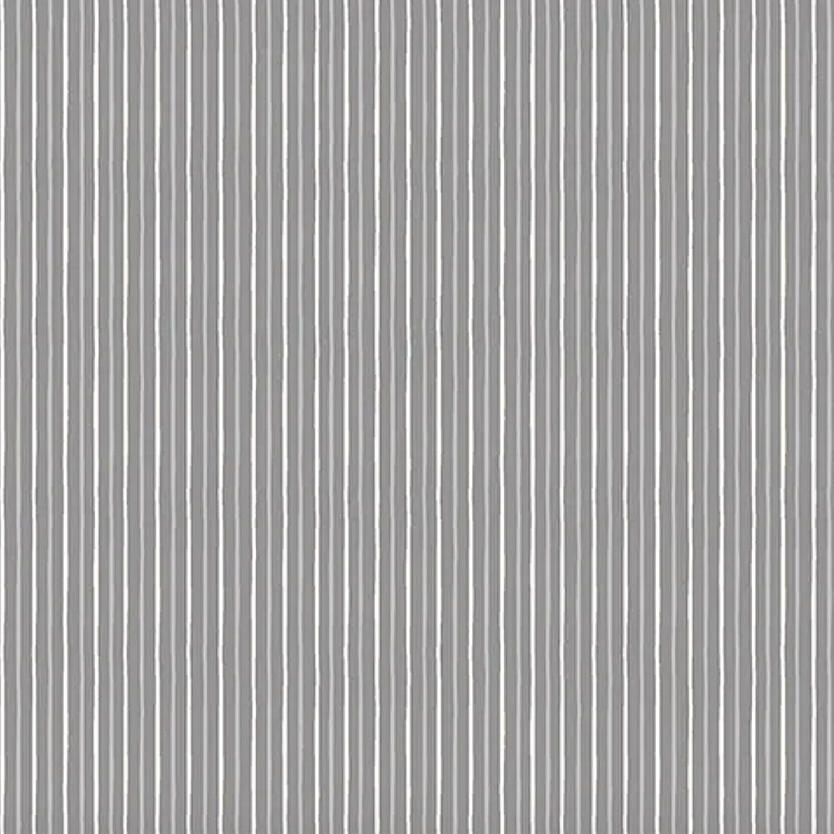 GREY & SILVER STRIPE - SCANDI CHRISTMAS 2022 - 100% Cotton - by Makower UK