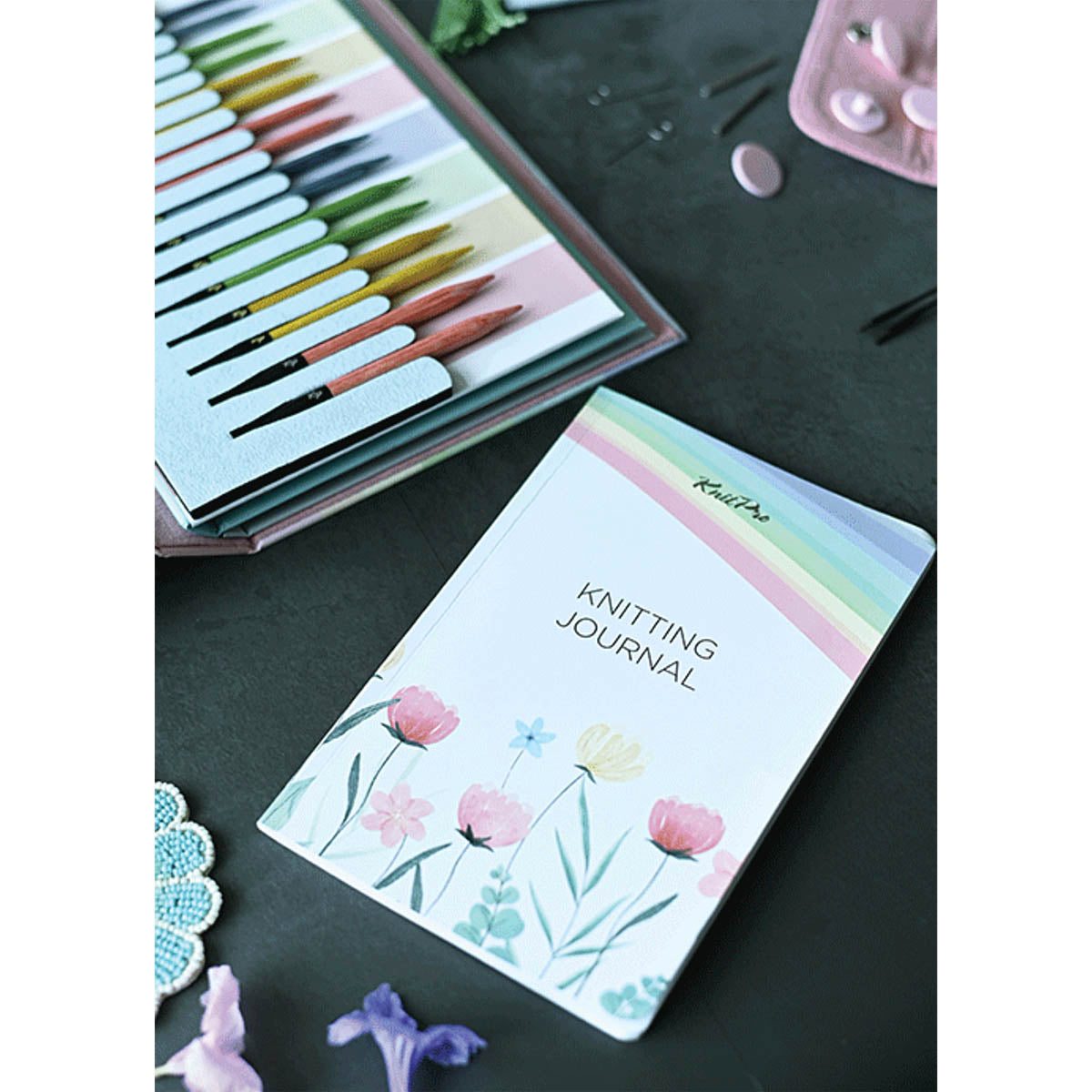 Knit Pro SELF LOVE GIFT SET #20695 Deluxe Limited Edition Set of 8 Pairs of IC Knitting Needles