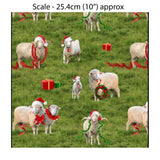 KK/ The Night Before Christmas - FESTIVE SHEEP - Australian Rural Themed