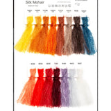 LANA GATTO - SILK MOHAIR -  75% Kid Mohair + 25% Silk - 2ply/Fingering - Ball 25g 212m/231yds  CHOOSE COLOUR
