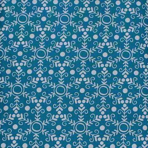 EB/FF SNOWFLAKE TEAL - Folk Festival