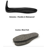 Botties SLIPPER SOLE & INSOLE SET including Choice of Patterns to Knit, Crochet or Sew)