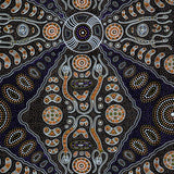 SPIRIT PEOPLE 2 PURPLE by Aboriginal Artist Denise Doolan