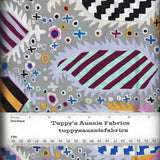 KF/ STRIPED HERALDIC CONTRAST- Kaffe Fassett