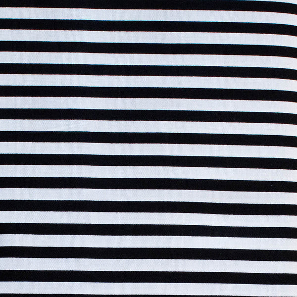 NU/  STRIPE BLACK & WHITE