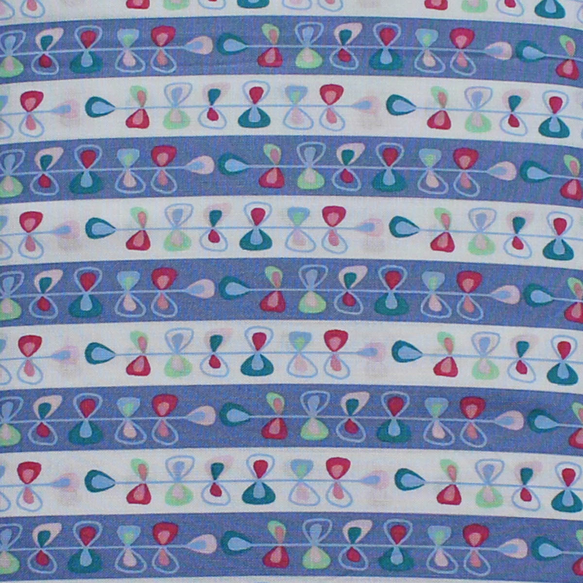 EB/FF STRIPE FRENCH BLUE, WHITE - Folk Festival