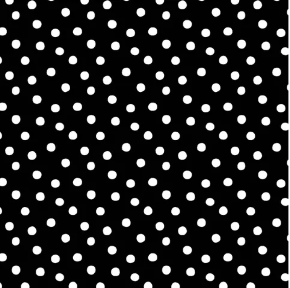 A/ BLACK & WHITE SPOTS