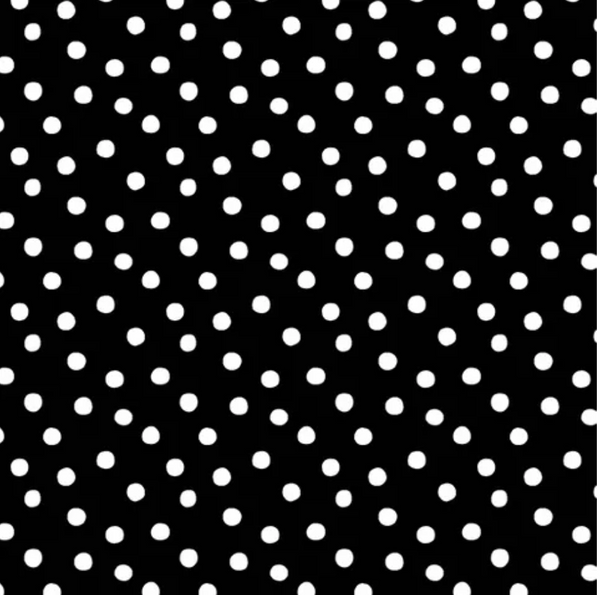 A/ BLACK & WHITE SPOTS