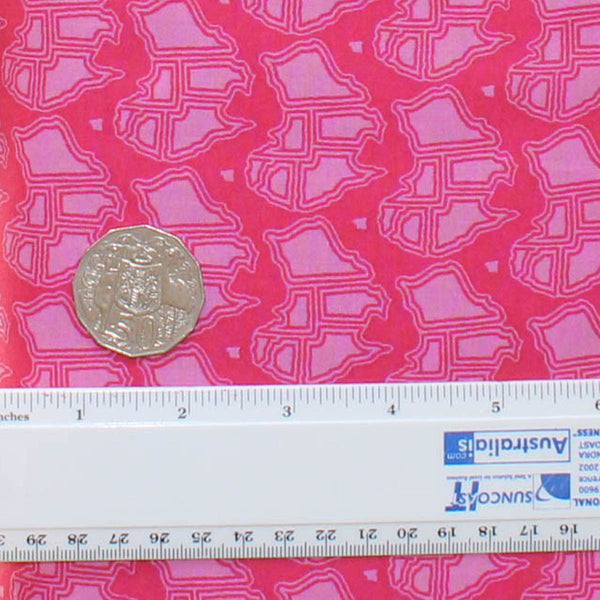 EB/TA AUSTRALIAN MAPS ROSELLA (PINK) - Terra Australis 2