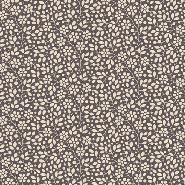 Tilda PIE IN THE SKY/CLOUDPIE  - #110071 Floral Vine - Grey