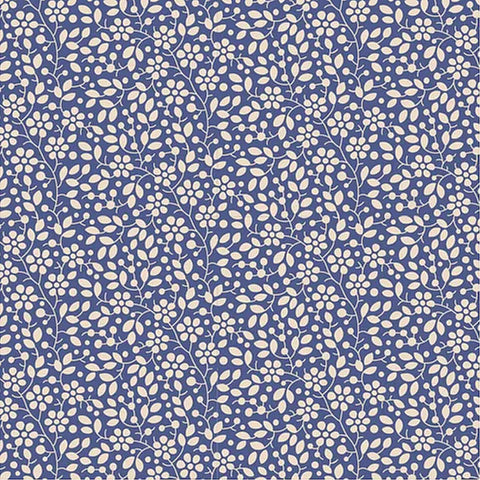 Tilda PIE IN THE SKY/CLOUDPIE  - #110068 Floral Vine - Blue