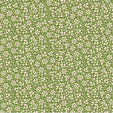 Tilda PIE IN THE SKY/CLOUDPIE  - #110070 Floral Vine - Green
