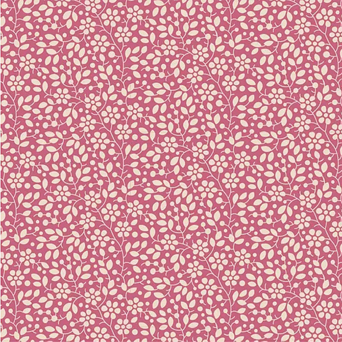 Tilda PIE IN THE SKY/CLOUDPIE  - #110065 Floral Vine - Pink