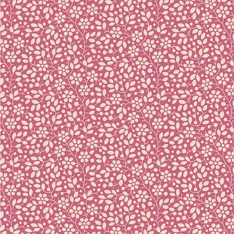 Tilda PIE IN THE SKY/CLOUDPIE  - #110065 Floral Vine - Pink