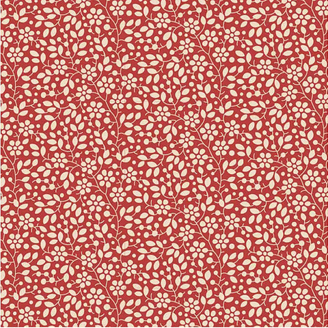 Tilda PIE IN THE SKY/CLOUDPIE  - #110066 Floral Vine - Red